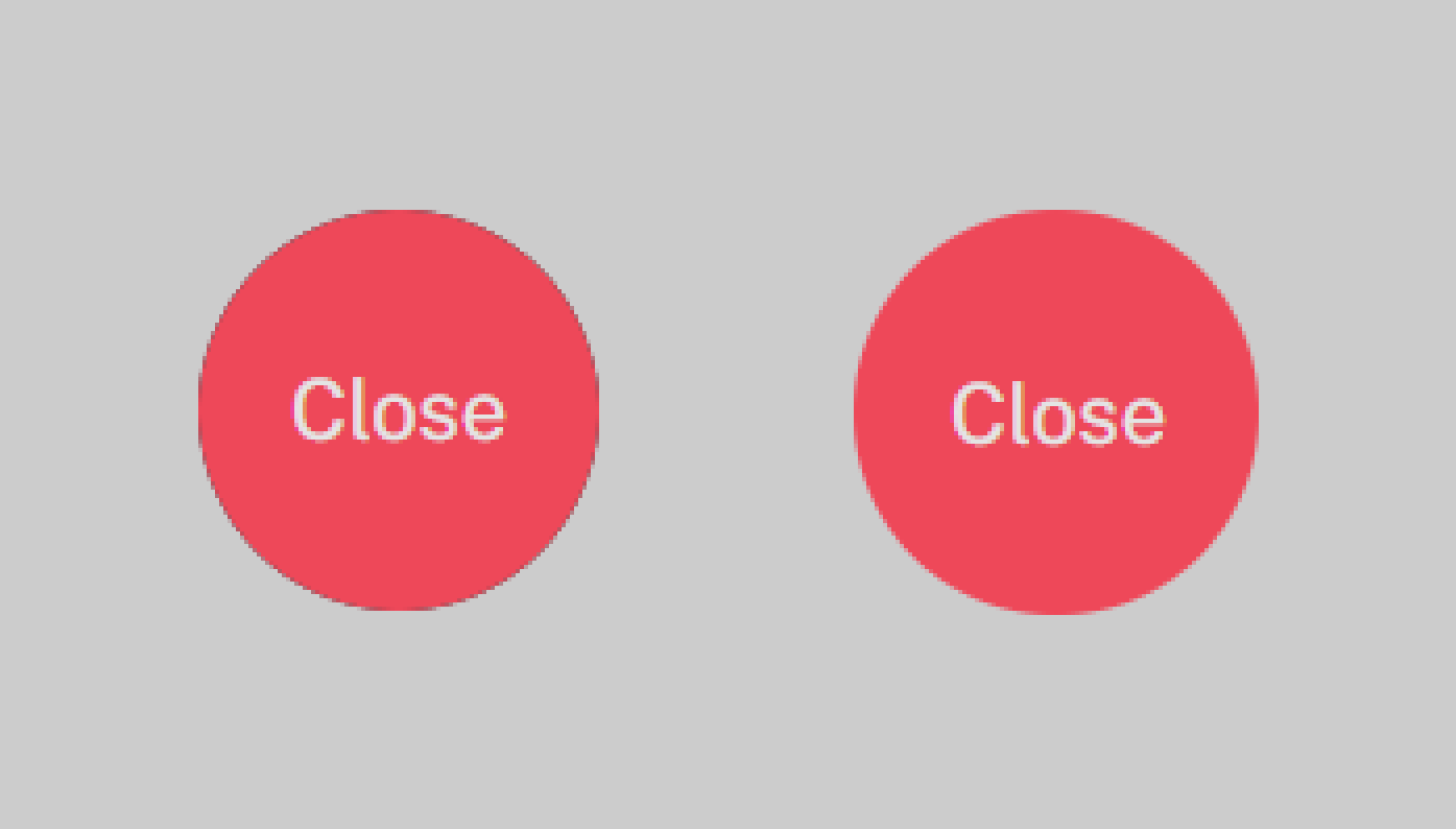 Comparison of border-radius and clip-path